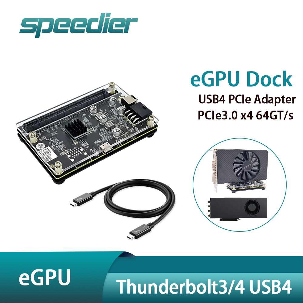 Thunderbolt 4 Egpu Dock Mini Pc - USB4 썬더볼트 3 / 4 EGPU