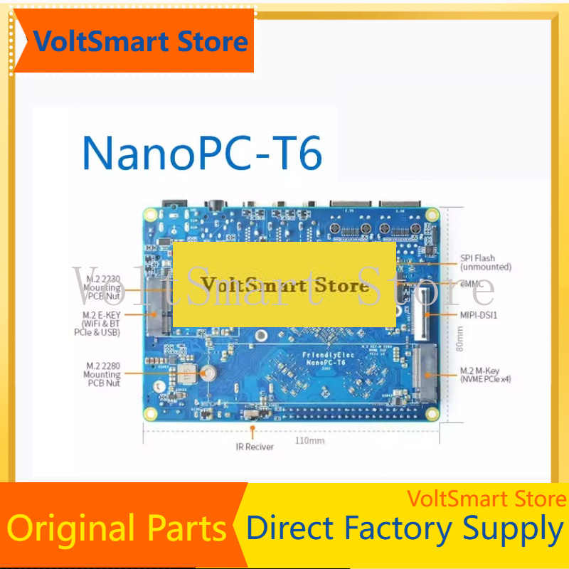 Rockchip Rk3588 Development Board - VoltSNanopc T6 개발 보드-록칩 RK3588 Cortex