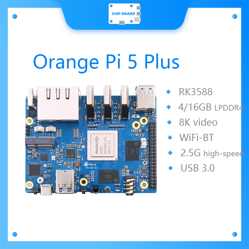 오렌지 파이 5 플러스 16G 램 싱글 보드 컴퓨터 R - Rockchip Rk3588 Development Board 리뷰 및 가격
