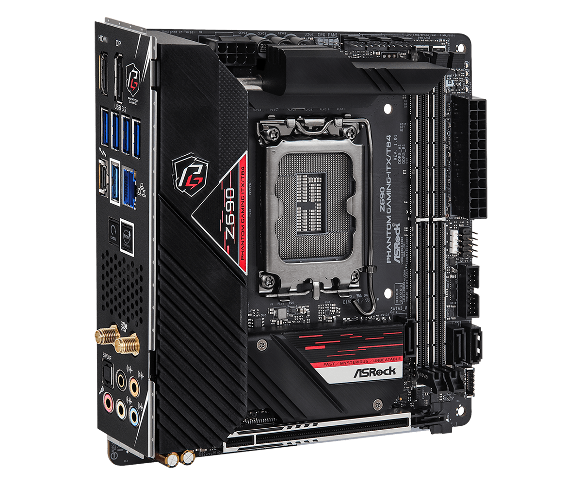 ASROCK Z690 팬텀 게이밍-ITX/TB4 미니- - Lga1700 Itx Motherboard Ddr5 리뷰 및 가격